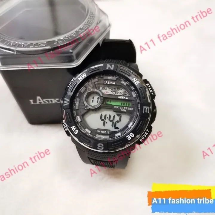 KPPAN [Original with box] Lasika ksport digital waterproof Watch H9017
