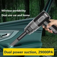 【LZ】☒  Portable Vacuum Cleaner 1500mA/29000PA Strong Suction Wireless Car Vacuum Cleaner Dual Use Mini Handheld Cleaning For Car Home