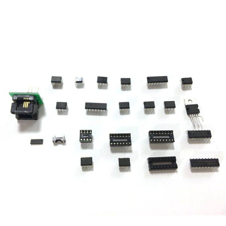 ic-chip-assortment-150pcs-opamp-oscillator-pwm-pc817-ne555-lm358-lm324-jrc4558-lm393-lm339-ne5532-incl-sockets