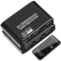 4K HDMI Switch HDMI 2.0 Switcher 4X1 Extractor HDMI 4K 60Hz HDR