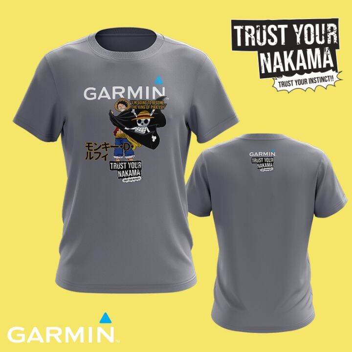 ส่งของ-garmin-instinct-2-solar-luffy-เสื้อยืดลําลอง-แขนสั้น-คอกลม-เหมาะกับการวิ่ง