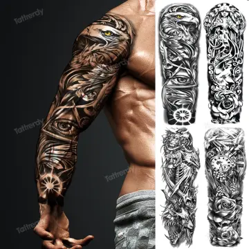 Full Sleeve Tattoo Designs For Men  This man looks so cool   Flickr