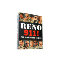 Original US TV series thunder 911 Reno 911 season 1-6 14 Disc DVD English pronunciation subtitle without Chinese