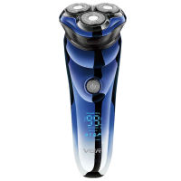 2021 new LCD display Electric Shaver For Men Wet Dry Rechargeable 3D Floating Electric Razor Beard Shaving Machine