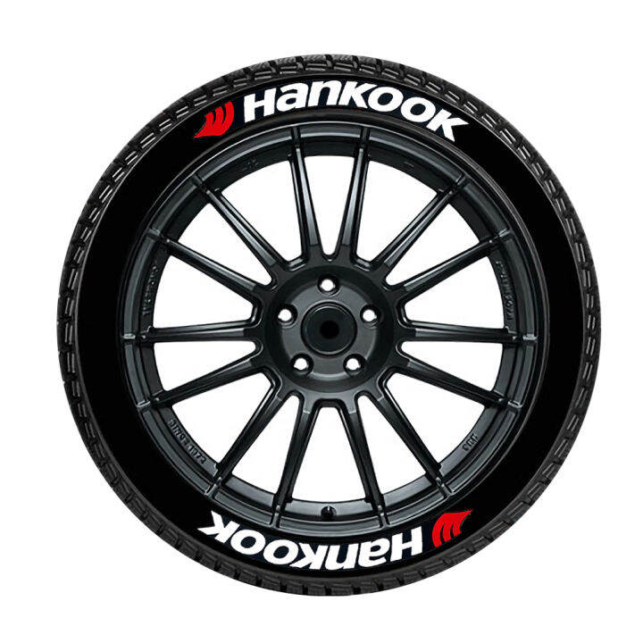 ยางรถสติ๊กเกอร์ตัวอักษร-hankook-3d-ยางล้อรถปรับแต่งยางถาวรลายตัวอักษรสำหรับ-toyota-honda-bmw