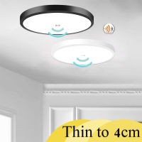 Smart Home Lighting LED Ceiling Lamp PIR Motion Sensor 220V 24W 32W White Cold White Mordern Ceiling Lights For Foyer Hallways