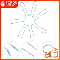 POPOUSHOP 8PCS ลูกกลิ้งคลิปคลิปลูกกลิ้งผมคลิปร้อนลูกกลิ้งร้อนพินลูกกลิ้งผมที่ยึดยึด