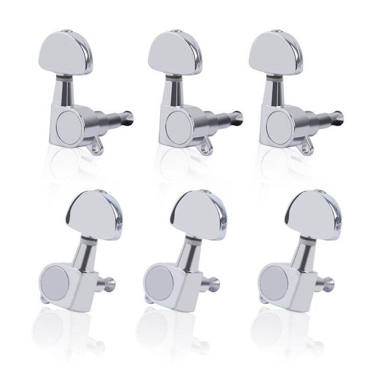 3R 3L Sealed Closed Guitar Tuning Pegs Keys Machine Head Tuners For Acoustic Electric Guitars