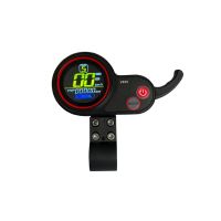 Electric Scooter LCD Meter 24V/36V/48V Universal V889 Code Meter Color Screen Throttle Instrument Scooter Accessories