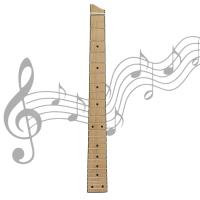 Kowaku 25 Frets Guitar Neck อะไหล่ Maple สำหรับ Guitar