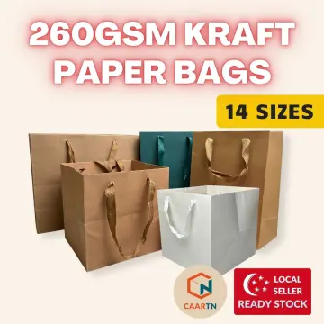 Ready stock shop paper bags singapore