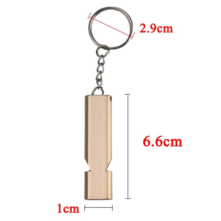 metal-dual-frequency-survival-whistle-double-tube-high-frequency-metal-outdoor-survival-whistle-keychain-soccer-referee-whisle-survival-kits