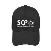 SCP Foundation Secure Contain Protect Baseball Caps Adjustable Fashion Casual Outdoor Summer Hats