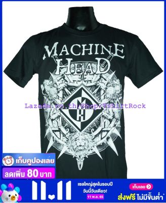 เสื้อวง MACHINE HEAD เสื้อยืดวงดนตรีร็อค เมทัล เสื้อร็อค  MCH1509 ส่งจาก กทม.