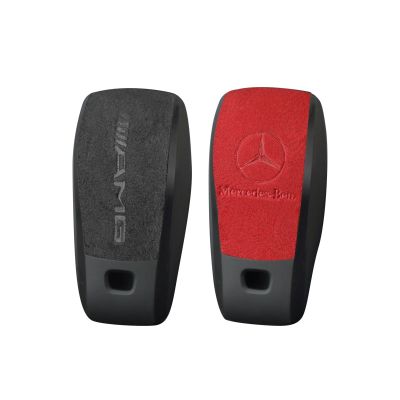 Car Key Bag Alcantara Suede Formercedes Benz A, C, E, S, G, Clase W177, W205, W213, W222, X167, GLC, CLA, GLB, GLS