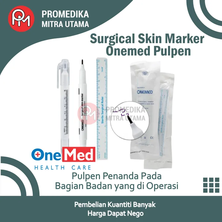 Surgical Skin Marker Onemed Pulpen Penanda Operasi Lazada Indonesia