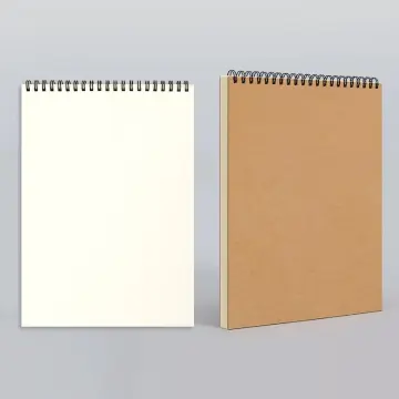 Retro Spiral Sketchbook Linen Hardcover 60 sheets 120 Pages 160G
