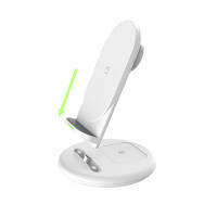 123PCS Wireless Charger Type-C แท่นชาร์จไร้สายแบบมัลติฟังก์ชั่นแท่นชาร์จสำหรับ Samsung Watch