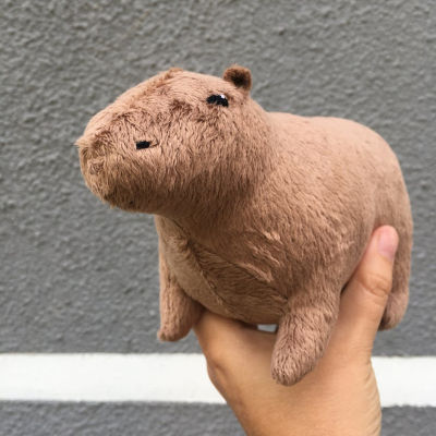 💖【Lowest price】MH จำลอง capybara Plush ของเล่นน่ารัก capybara ตุ๊กตาสัตว์ของขวัญวันเกิด