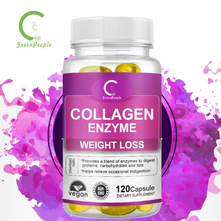 GPGP Greenpeople Enzyme Collagen Capsules Beauty Collagen Supplement Digestive Enzymes Body