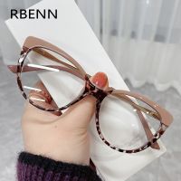 {Paopao glasses}RBENN TR90 Anti Blue Light Cat Eye แว่นตาอ่านหนังสือผู้หญิงหรูหราแว่นตาแสง Blue Rays Blocking เครื่องอ่านคอมพิวเตอร์1.50 1.75