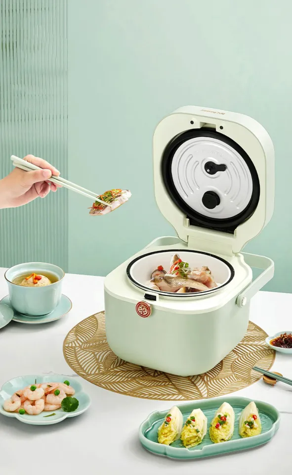 Joyoung F131 Mini Rice Cooker 2L Multi Cooking Steam Cake Electric