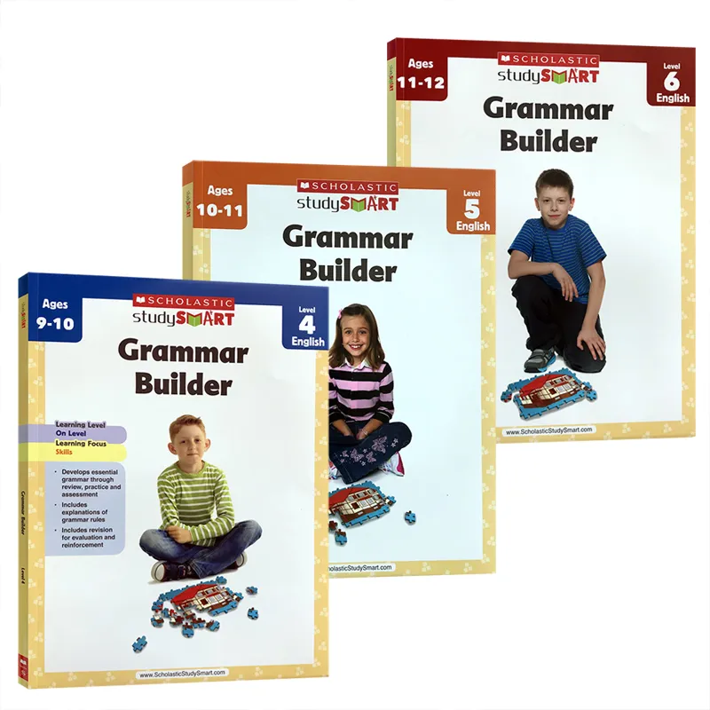 exercises　Study　learning　Smart　Grammar　Builder　for　3Pcs　Basic　grammar　milumilu　PH　Grades4-6　Lazada