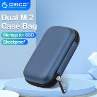 ORICO M.2ฮาร์ดไดรฟ์ EVA แบบพกพา SSD M.2ป้องกันสำหรับ M2 SSD หูฟัง/หูฟัง/สายข้อมูล/แฟลชไดร์ฟ USB /Pssd