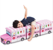Bộ Thùng đựng đồ chơi cho bé thùng đựng đồ cho bé xe bán kem hồng