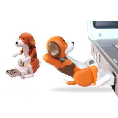 [Vktech] แบบพกพามินิน่ารัก USB ตลก Humping จุดสุนัขของเล่นสำหรับบรรเทาความดันของขวัญ