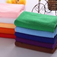 【CW】 Plain weave absorbent superfine fiber  Cleaning hair towel 8 colors for Adult