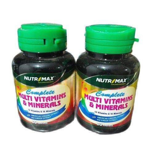 Nutrimax complete MultiVitamins & Minerals Multivitamin isi 30 Daya