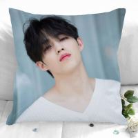 (All in stock, double-sided printing)    Choi Seung Cheol Pillow Case Decoration Office Home Bedroom Pillow Case Square Zipper Pillow Case Satin Soft   (Free personalized design, please contact the seller if needed)
