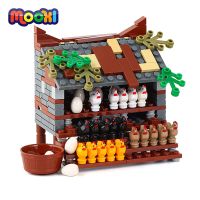 New Product MOOXI Farm Cottage Series Chicken Coop Model Animal Bricks Eggs Chicken Assembly Building Block Toy For Children MOC0023