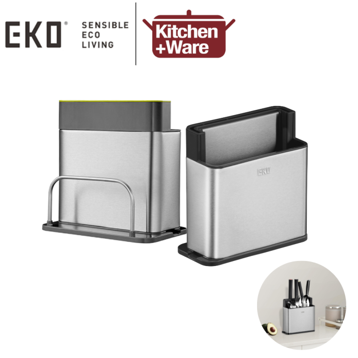 EKO Regal Stainless Steel Kitchen Utensils Counter Organizer / Cutting ...