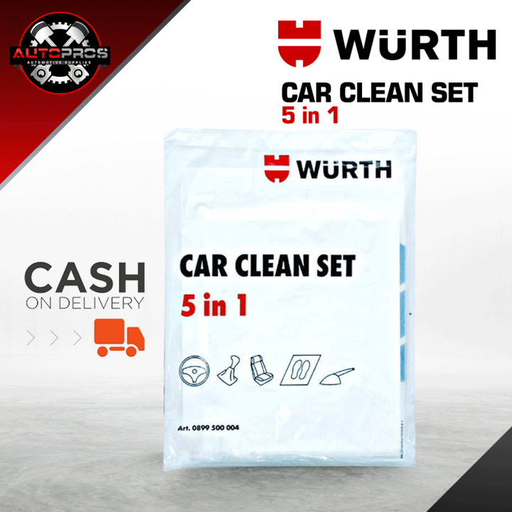 WURTH CAR CLEAN SET 5 in 1 Lazada PH