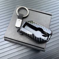 Carbon Key Cover Shell Fob Case Skin Holder For BMW Motorcycle F750GS F850GS K1600GT R1200GS LC ADV R1250GS ADV