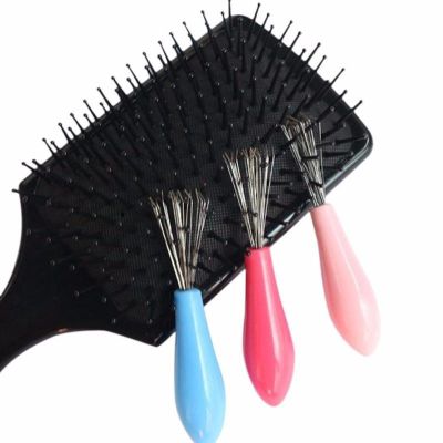 ✠■ 1pc/2PC random Women Comb Hair Brush Cleaner Cleaning Remover Embedded Plastic Tool