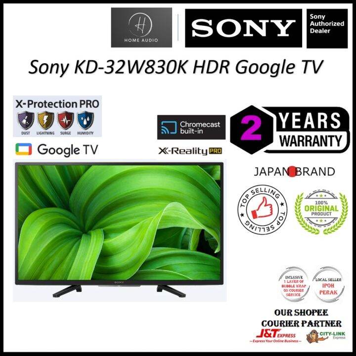 Sony Smart TV 32 Inch (HD Ready) HDR (Google TV) KD32W830K