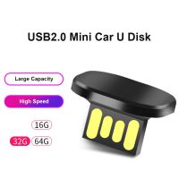 Car USB2.0 Mini Flash Disk Pendrive Auto SUV Waterproof Music Video USB Drive Computer TV Memory USB Stick Accessory