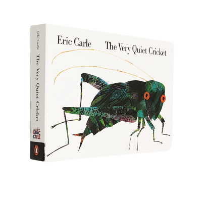 What a Quiet Cricket cardboard book pronunciation Book English original Eric Carle the very quiet cricket
