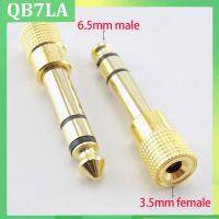 3.5mm Male 6.5mm Female Jack Stereo Headphone Transmitter 3.5 6.5 Audio Mic Guitar Connectors Adapter Microphone Audio QB7LA