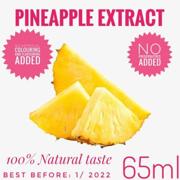 Pure Pineapple Extract 65ml Lazada