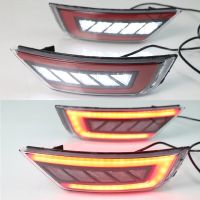 2PCS LED Rear Bumper Reflector Lights For Ford Focus Hatchback 2009 - 2013 For Ford Focus 2 MK2 Escape Kuga Rear signal Fog Lamp