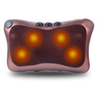 Neck Massager Car Home Cervical Shiatsu Massage Neck Back Waist Body Electric Multifunctional Massage Pillow Cushion