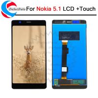 สำหรับ Nokia 5.1จอ LCD ขนาด5.5นิ้วแผงเซ็นเซอร์ดิจิไทเซอร์หน้าจอสัมผัสอะไหล่ทดแทนประกอบสำหรับ Nokia 5.1หน้าจอ LCD