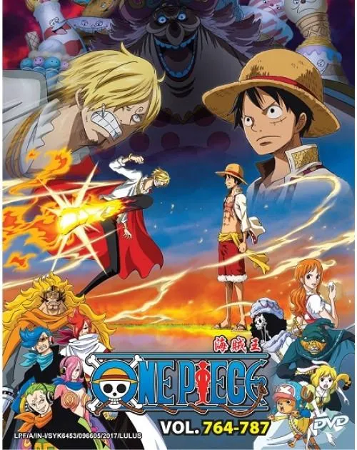 Anime Dvd One Piece Box 23 Vol 764 787 Lazada