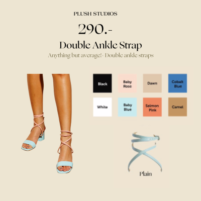 Plush Studios สาย Add-on รุ่น Ankle Chain Plain Lace Strap
