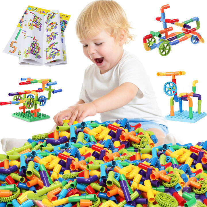 burgkidz-montessori-water-tube-building-blocks-toy-enlightening-line-constructor-brick-stem-designer-toys-for-children