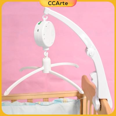 CCArte กล่องดนตรีเตียงนอนสำหรับเด็กทารกแขนเปลเด็กเคลื่อนที่ DIY สำหรับโต๊ะทำงานที่ยึดระฆัง